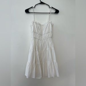 Princess Polly CEARA MINI DRESS WHITE